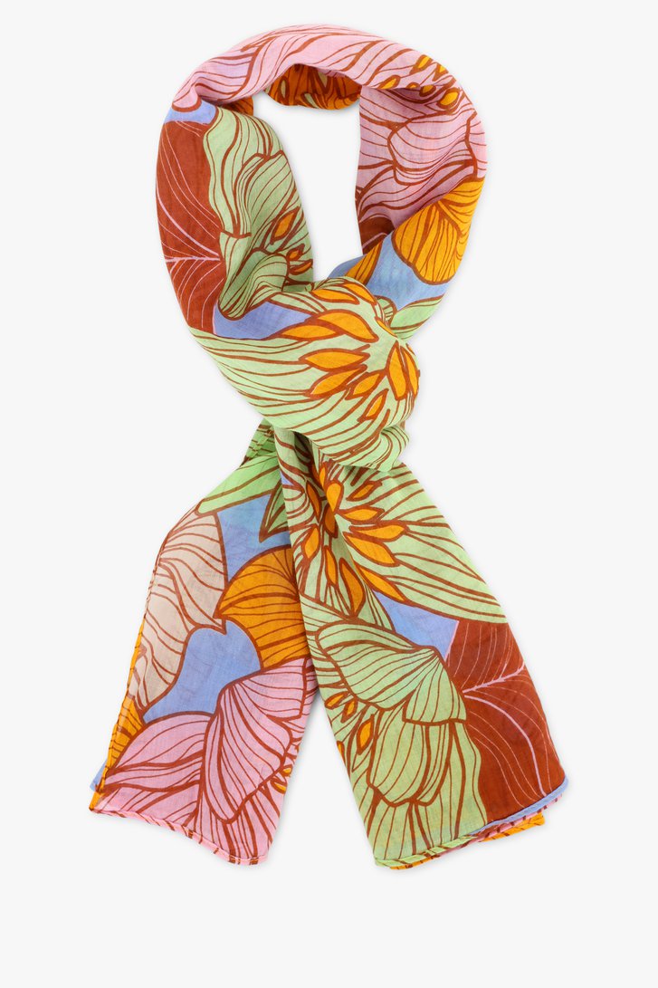 Foulard fin à imprimé floral de Libelle pour Femmes