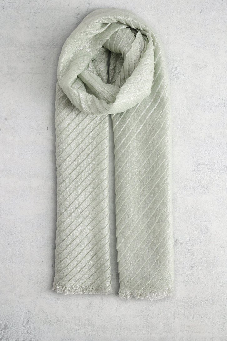 Foulard fin pailleté - vert clair de Liberty Island pour Femmes