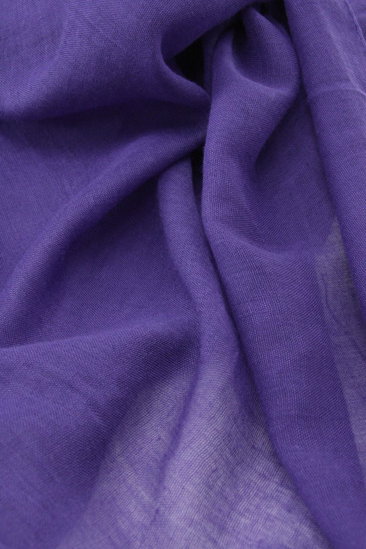 Foulard uni bleu-mauve de Liberty Island pour Femmes
