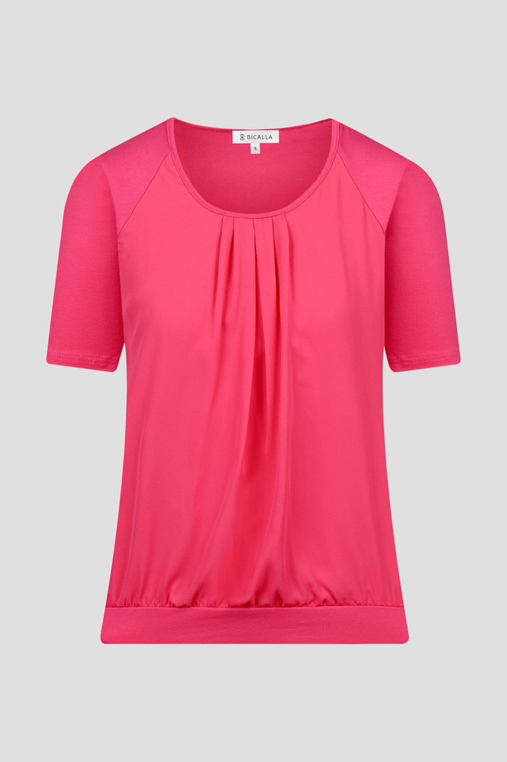 Fuchsia roze blouse van Bicalla voor Dames