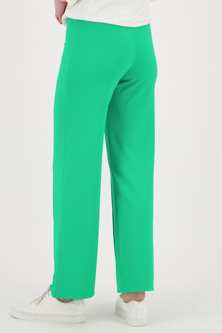 lekkage eten Vijandig Gekleurde broek met stretch - groen van Liberty Island | 3579906 | e5