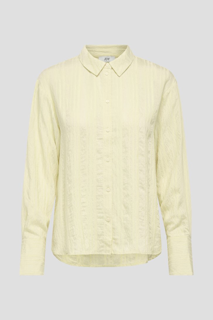 Productfoto 1 van Gele blouse met gestreept motief door JDY voor Dames