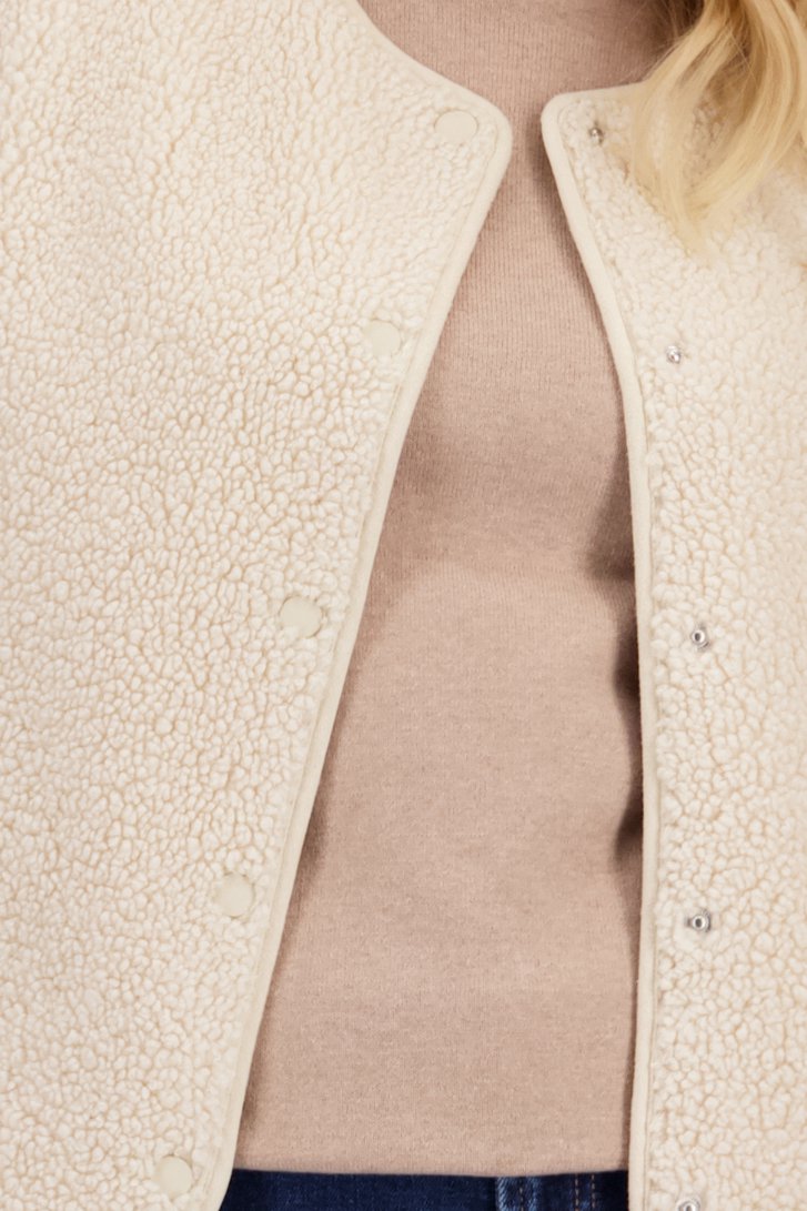 Détail de Gilet beige réversible de Libelle pour Femmes
