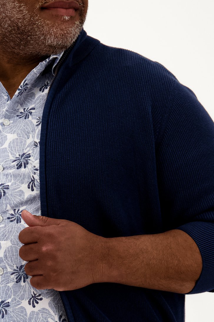 Gilet bleu foncé de Jefferson pour Hommes
