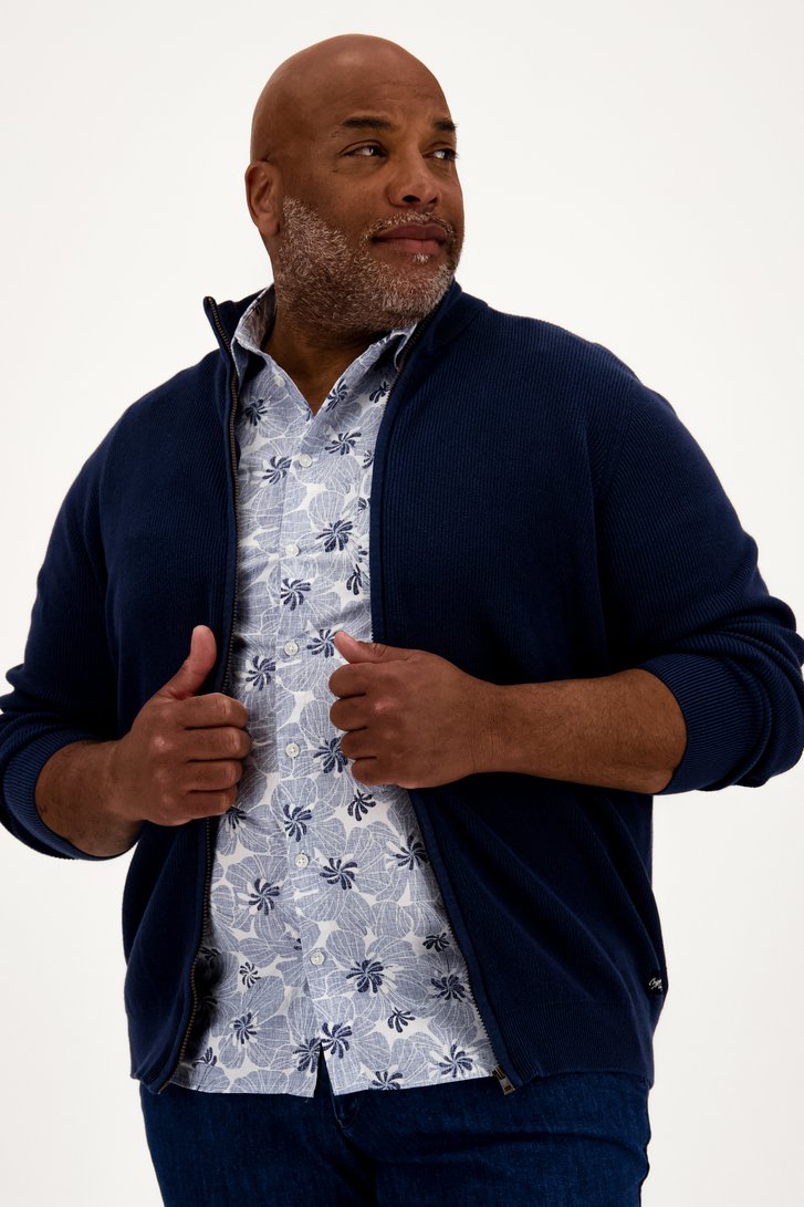 Gilet bleu foncé de Jefferson pour Hommes
