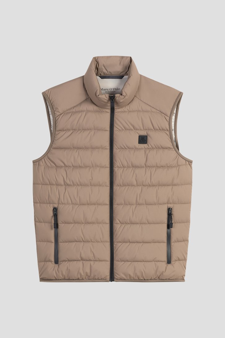Photo produit 1 de Gilet matelassé marron de Marc O'Polo pour Hommes