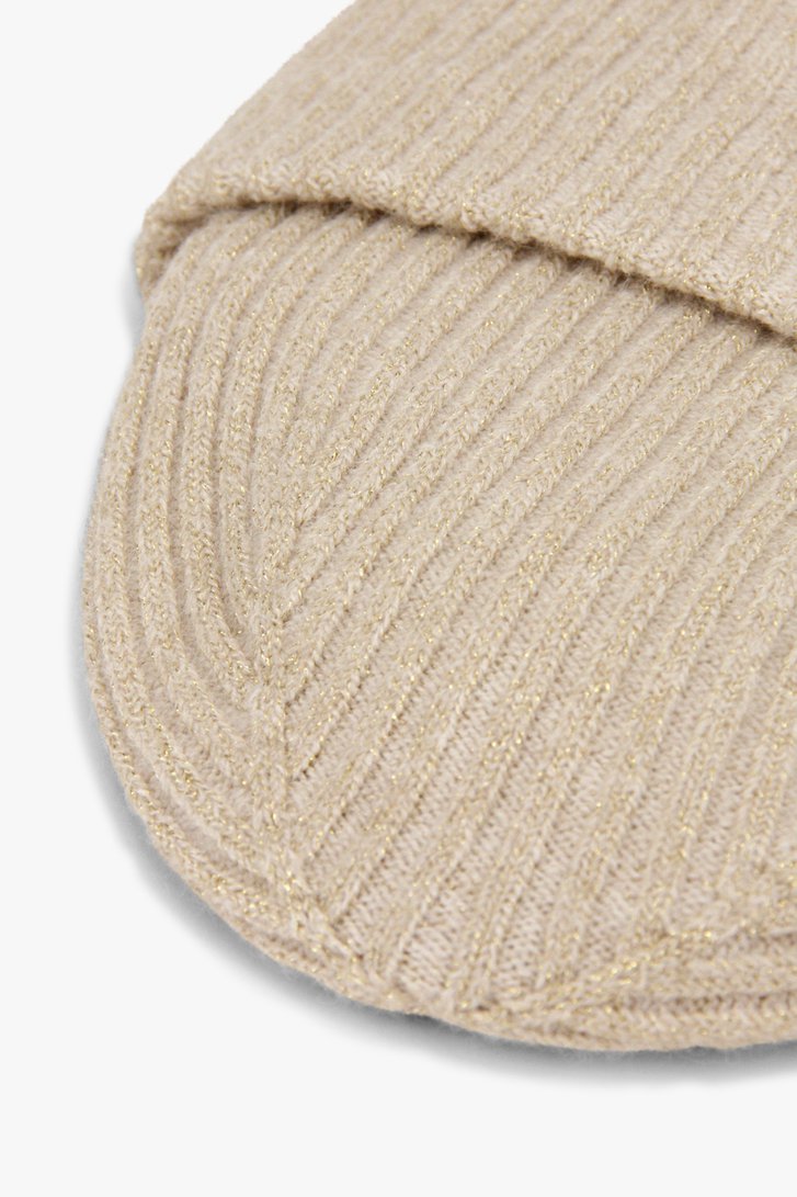 Goudbeige muts van Opus voor Dames