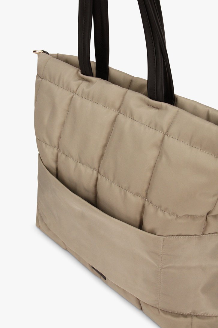 Grijs-groene shopper  van Modeno voor Dames