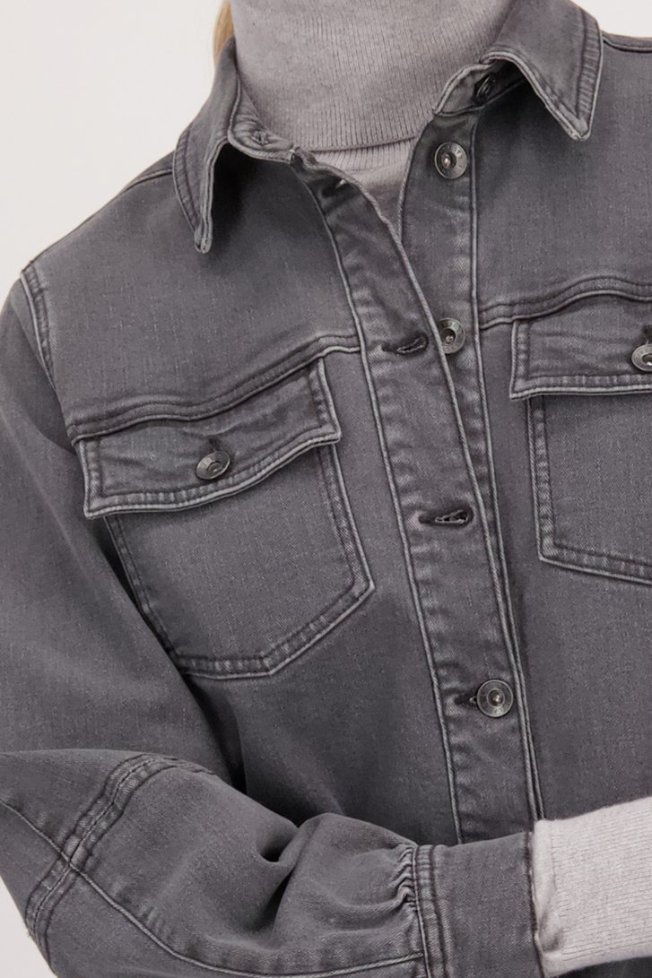 Grijs jeanskleed van Liberty Island Denim voor Dames