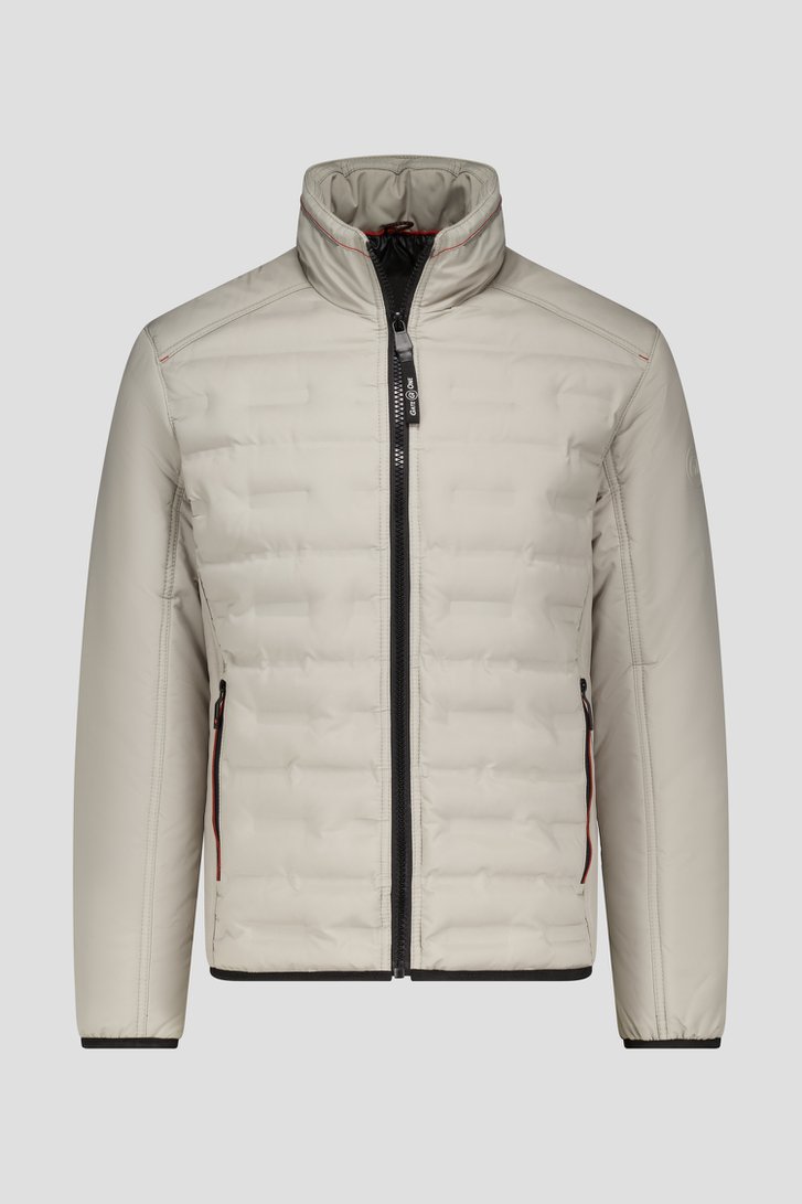 Productfoto 1 van Grijsbeige jas door Gate One voor Heren