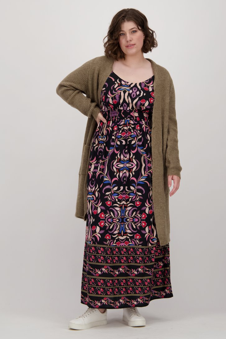 Grijsbruine lange cardigan van Only Carmakoma voor Dames