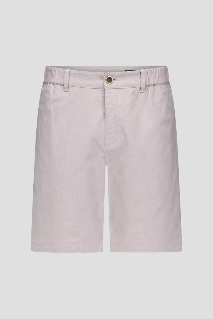 Grijze bermuda met elastische tailleband van Dansaert Blue voor Heren