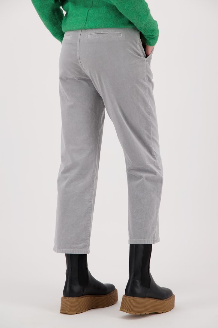 Mode Broeken Corduroy broeken Zara Corduroy broek wit casual uitstraling 