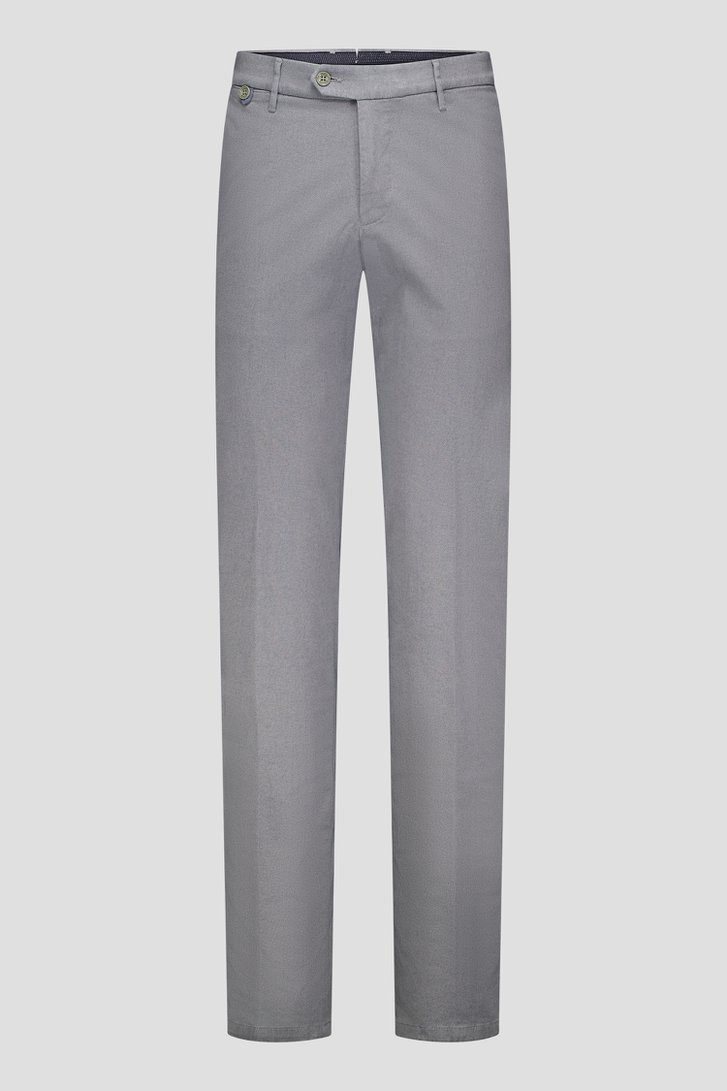 Grijze chino - Dallas - Slim fit van Brassville voor Heren