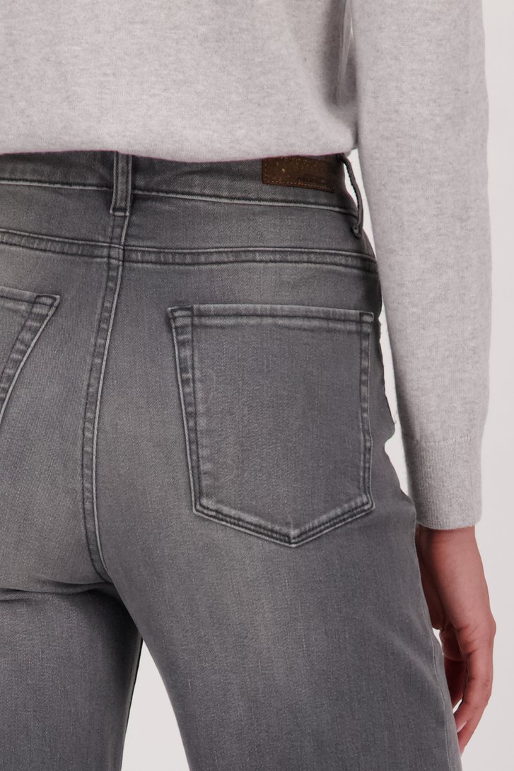 Grijze jeans - Regine - Wide leg fit van Liberty Island Denim voor Dames