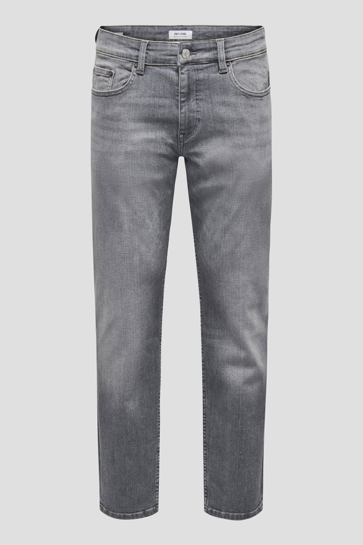 Productfoto 2 van Grijze jeans - Regular fit door Only & Sons voor Heren
