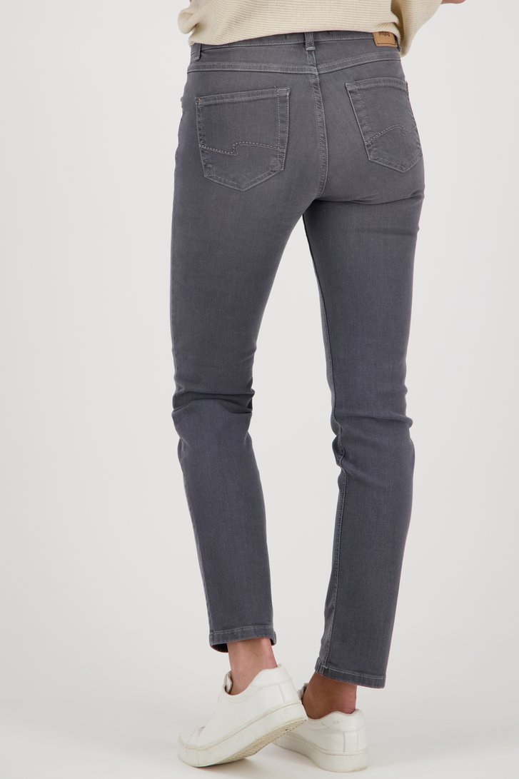 Achterkant van Grijze jeans - Slim fit  door Angels voor Dames