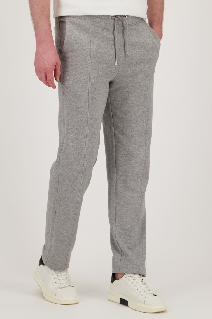 Voorkant van Grijze joggingbroek door Liberty Island voor Heren