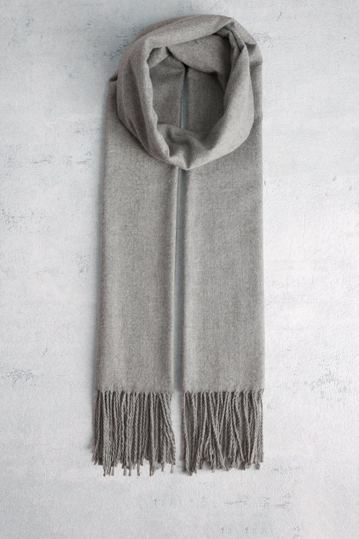 Voorkant van Grijze sjaal door Liberty Island voor Dames
