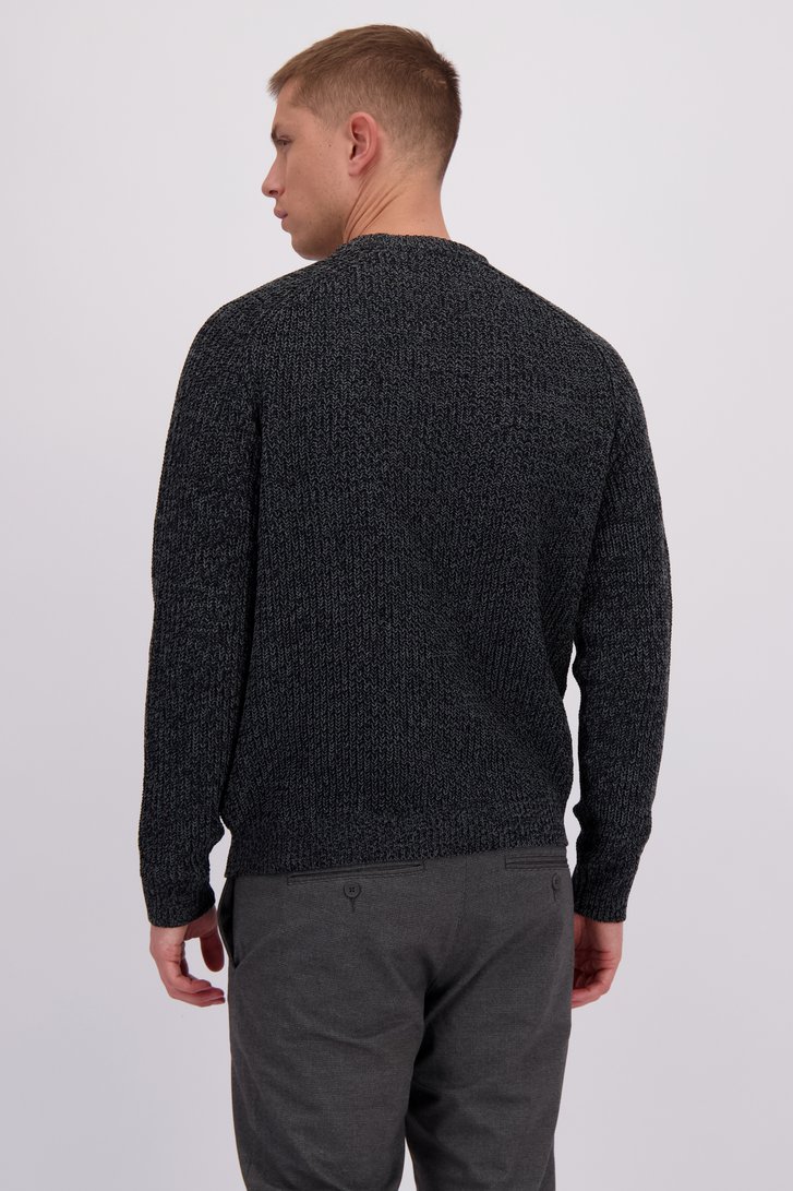 Achterkant van Grijze trui met ronde hals door Only & Sons voor Heren