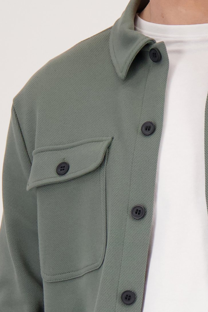 Groen overshirt met structuur van ONLY & SONS voor Heren