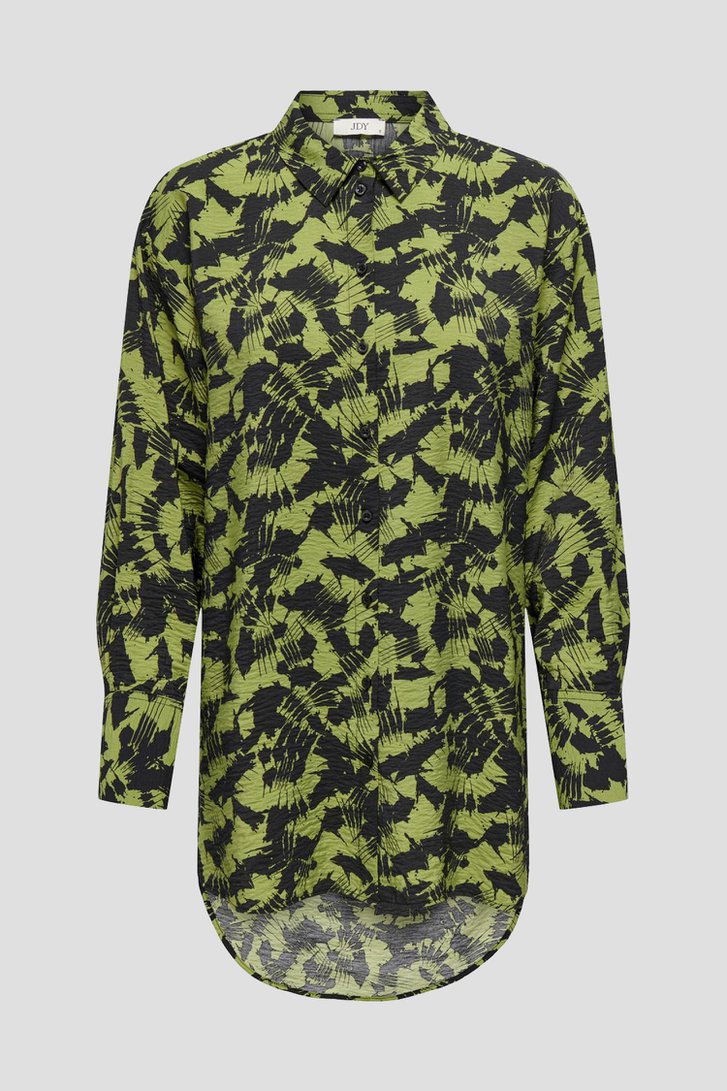 Groene blouse met zwarte print van JDY voor Dames