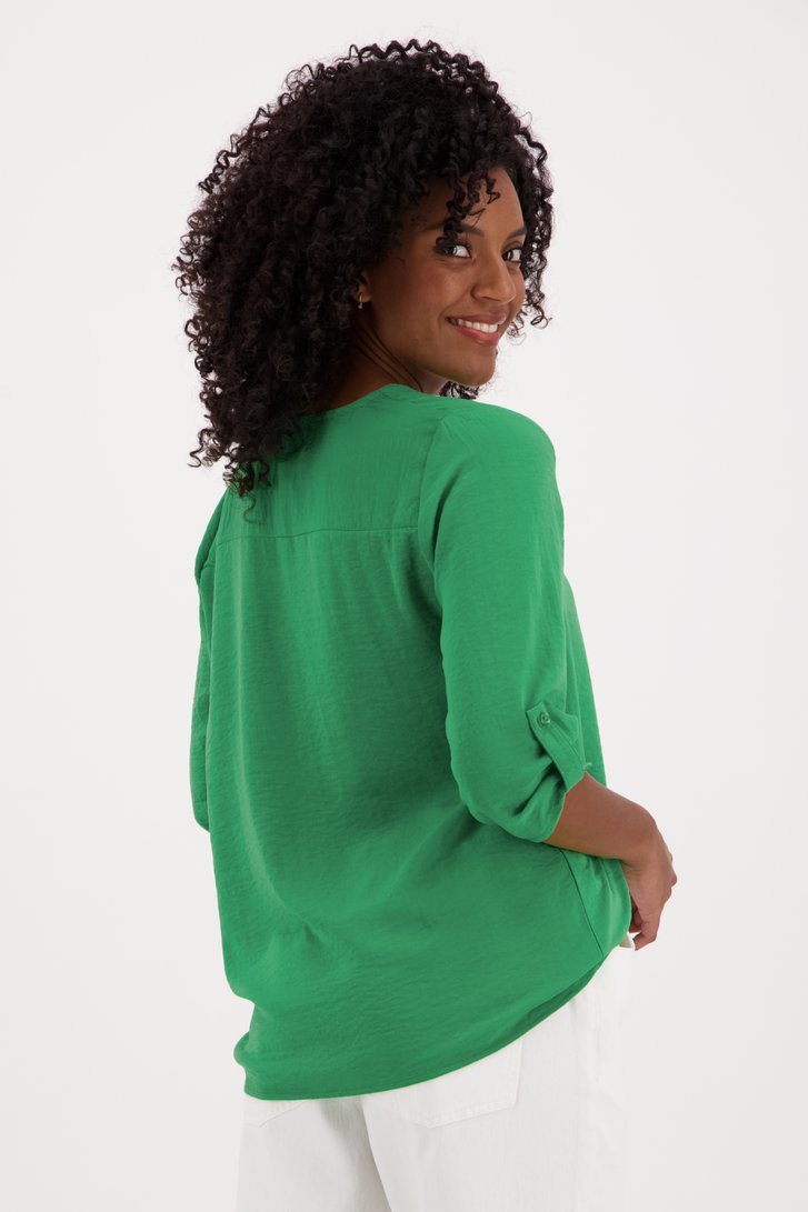 Groene blouse met ¾ mouwen van JDY voor Dames
