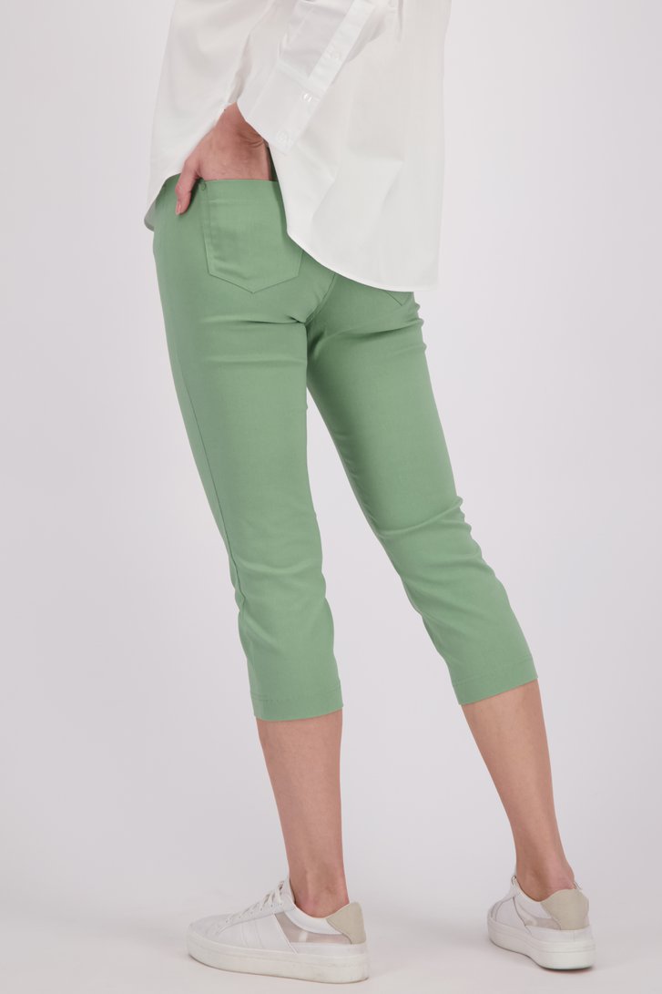 Groene broek - 7/8 lengte van Claude Arielle voor Dames
