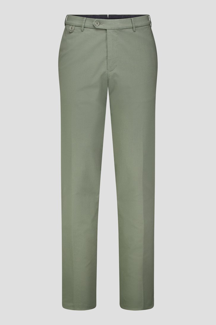 Productfoto 4 van Groene chino - Dallas - Slim fit door Brassville voor Heren