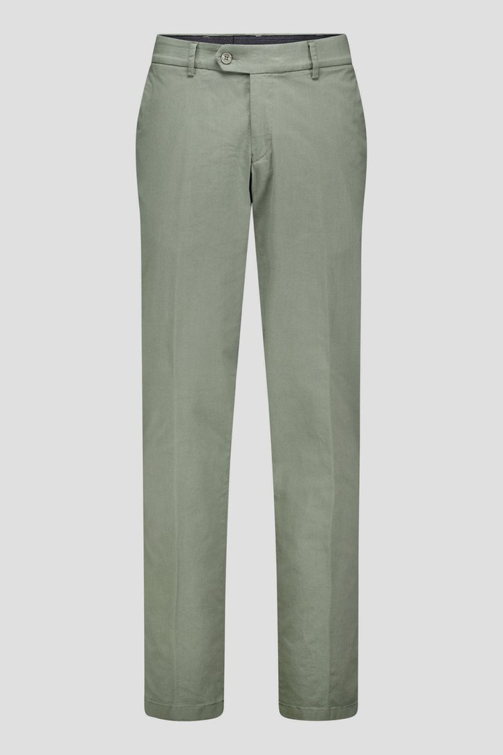 Groene chino - Louisiana - Regular fit van Brassville voor Heren