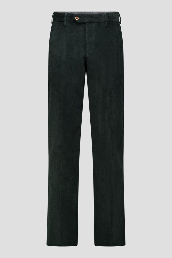 Productfoto 1 van Groene corduroy chino - Vancouver - Regular fit door Brassville voor Heren