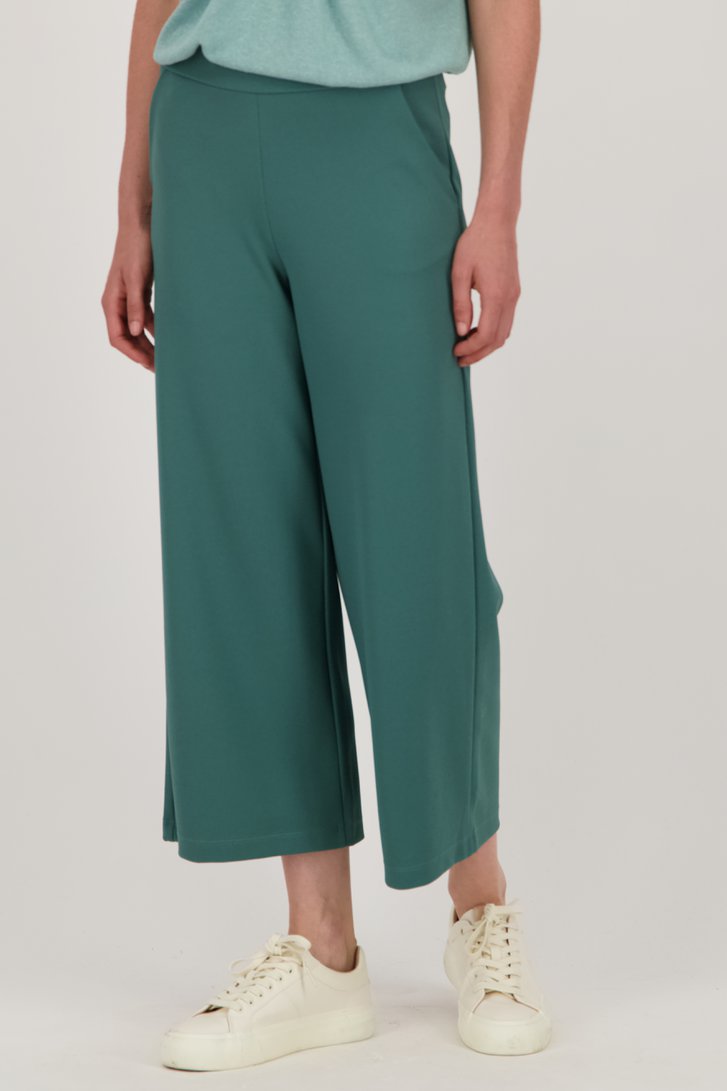 Groene culotte met stretch van Liberty Island voor Dames