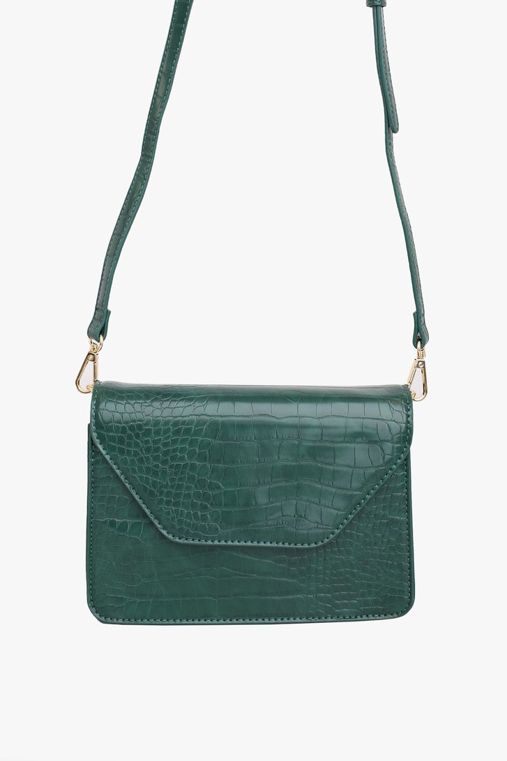 Groene handtas met slangenmotief van Modeno voor Dames