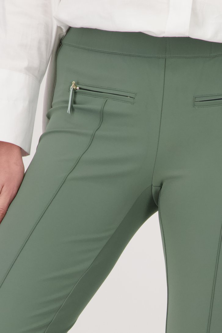 Groene legging van Claude Arielle voor Dames