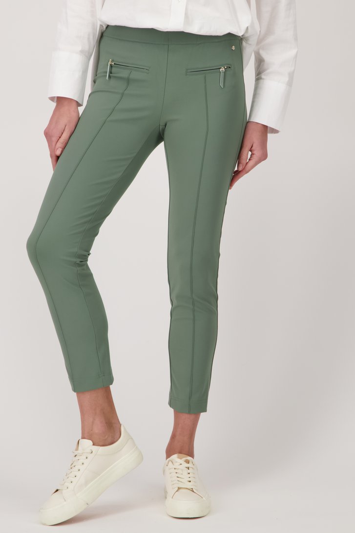 Groene legging van Claude Arielle voor Dames