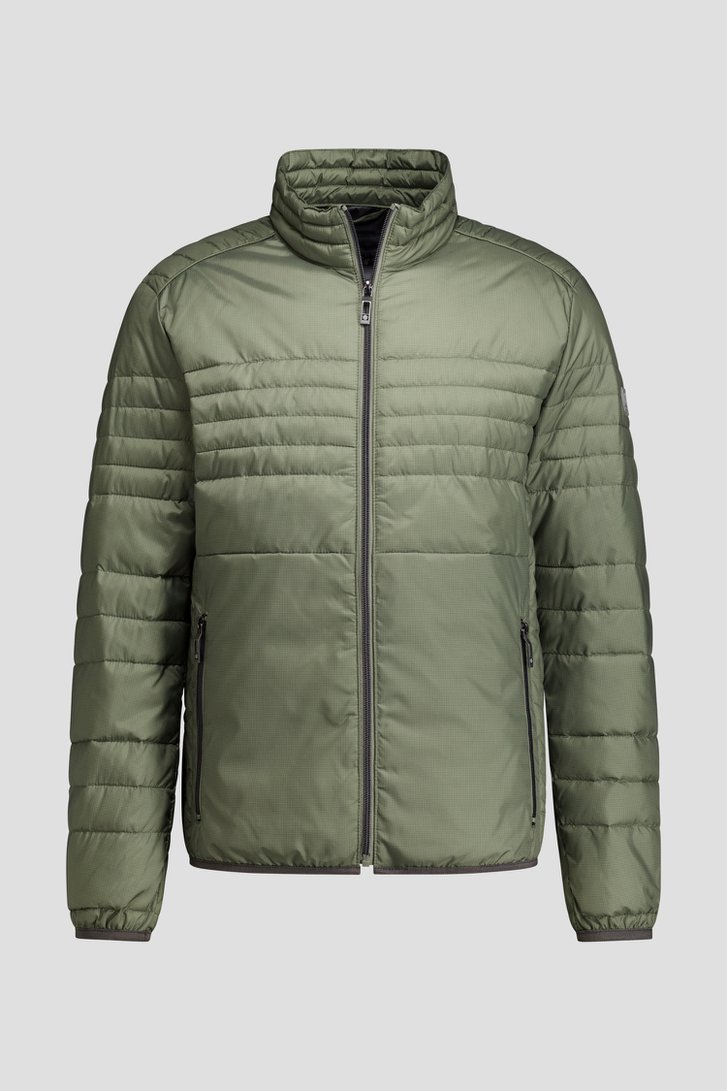 Productfoto 1 van Groene licht gewatteerde jas door Gate One voor Heren