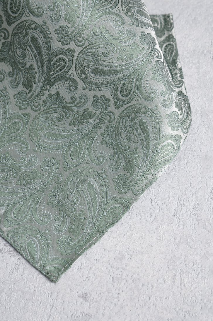 Groene pochet met paisley print van Liberty Island voor Heren