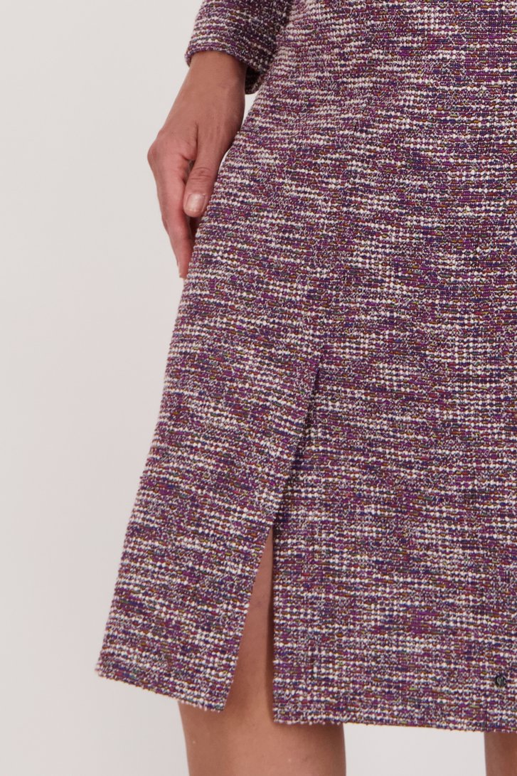 Halflange bouclé rok van Claude Arielle voor Dames