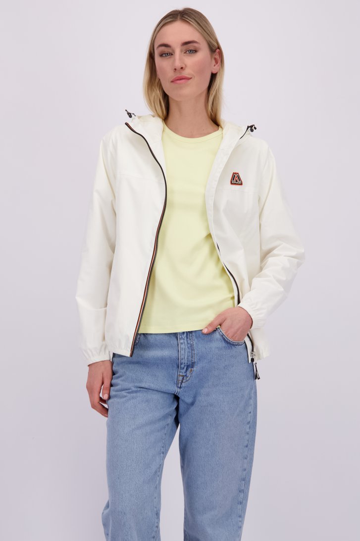 Le devant de Imperméable blanc de Superdry pour Femmes