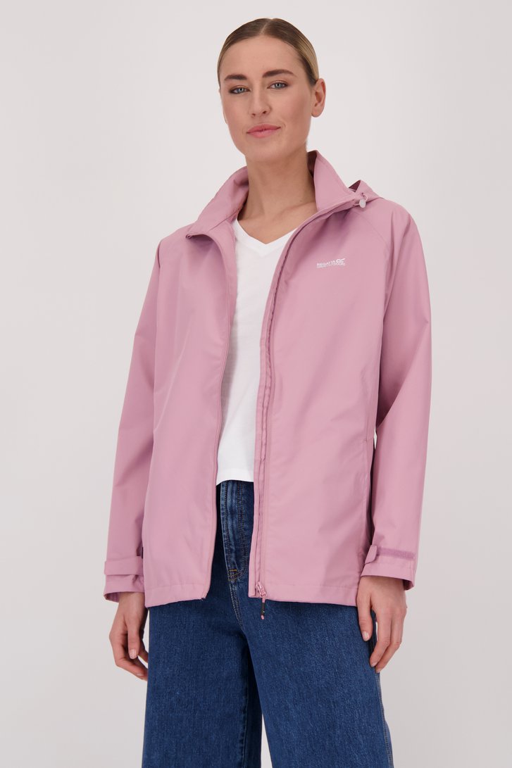 Imperméable lilas avec capuche amovible de Regatta pour Femmes