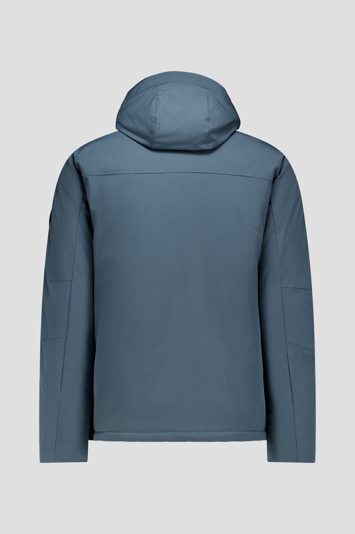 Photo produit 2 de Imperméable matelassé bleu de District pour Hommes