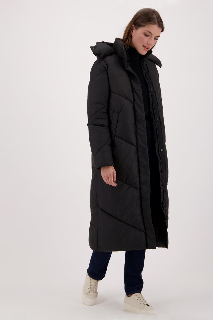 Imperméable matelassé noir avec capuche de Regatta pour Femmes