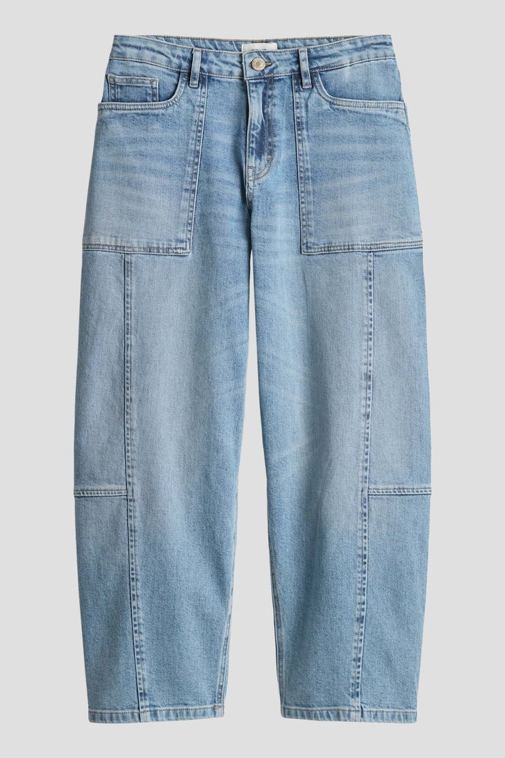 Photo produit 1 de Jean barrel fit bleu - longueur 7/8 de Opus pour Femmes