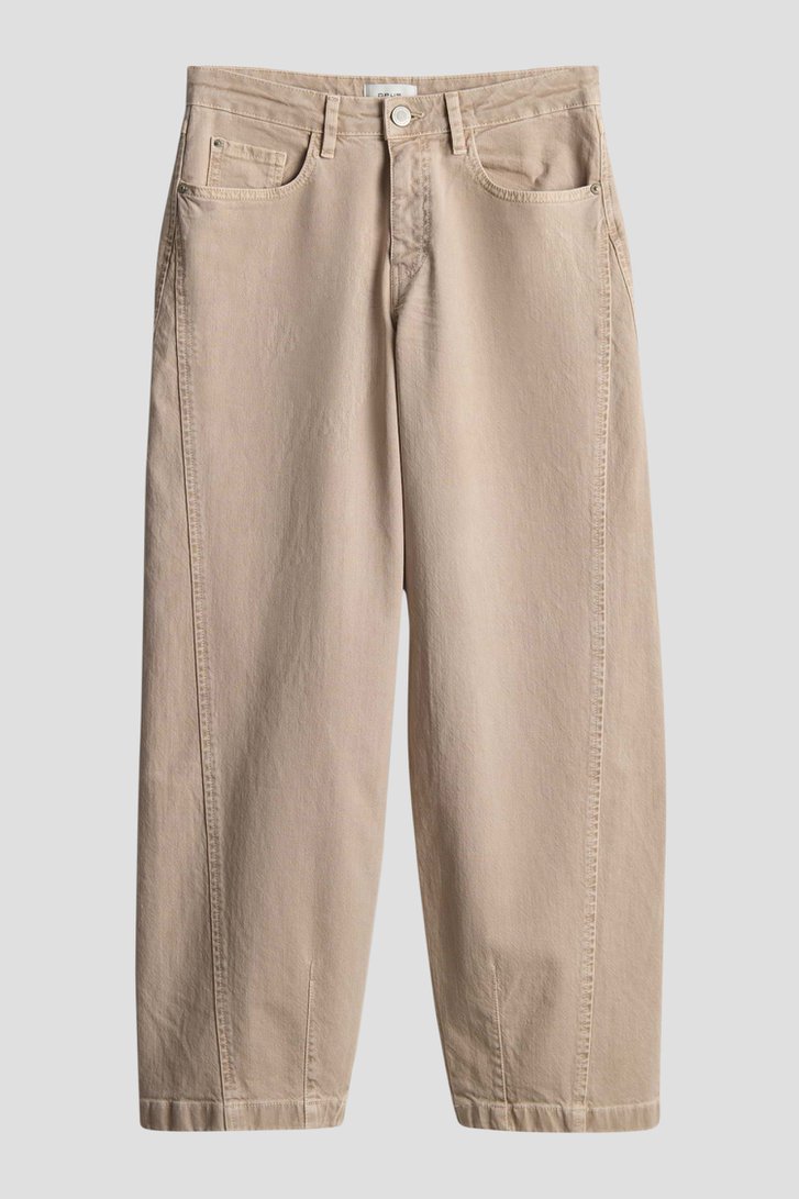 Photo produit 1 de Jean beige – Coupe barrel de Opus pour Femmes