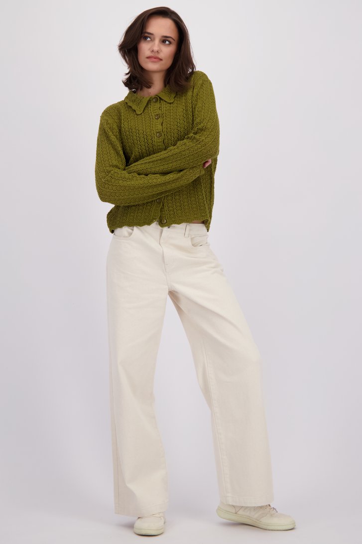 Photo supplémentaire 1 de Jean beige - coupe straight de JDY pour Femmes