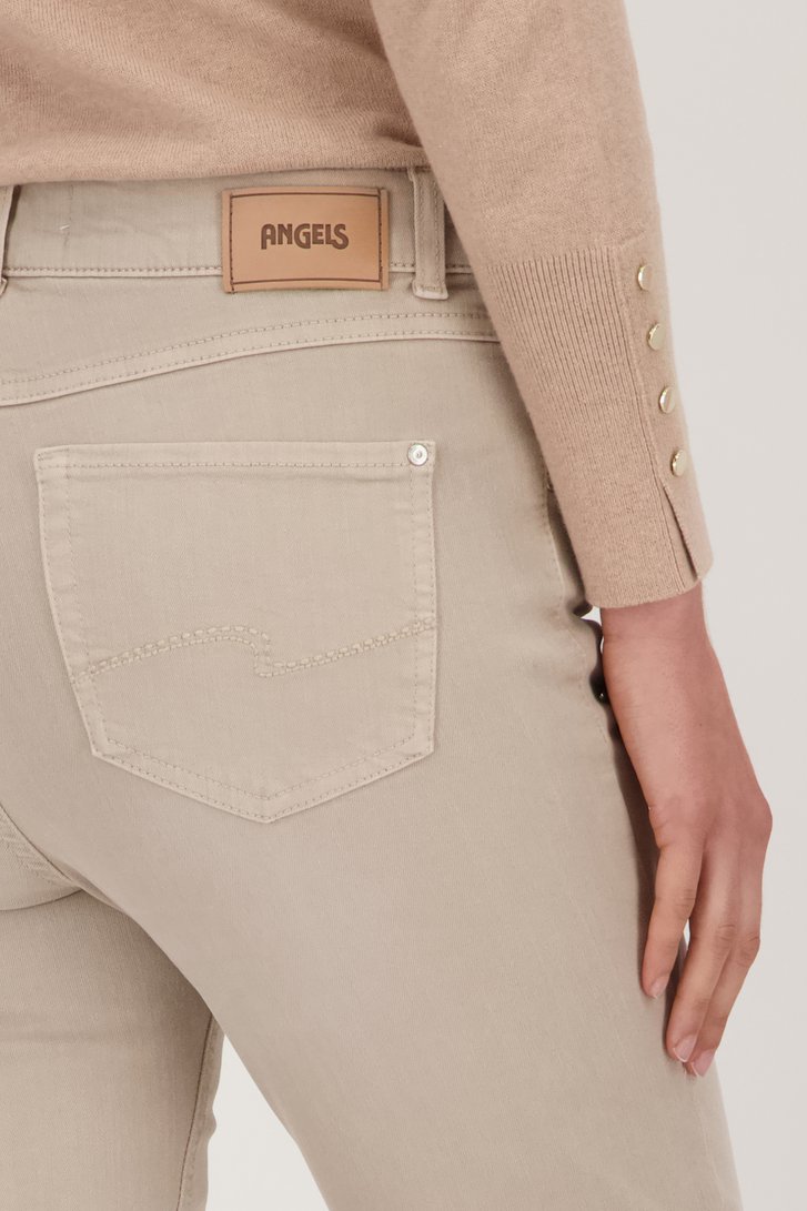 Détail de Jean beige - Slim fit de Angels pour Femmes