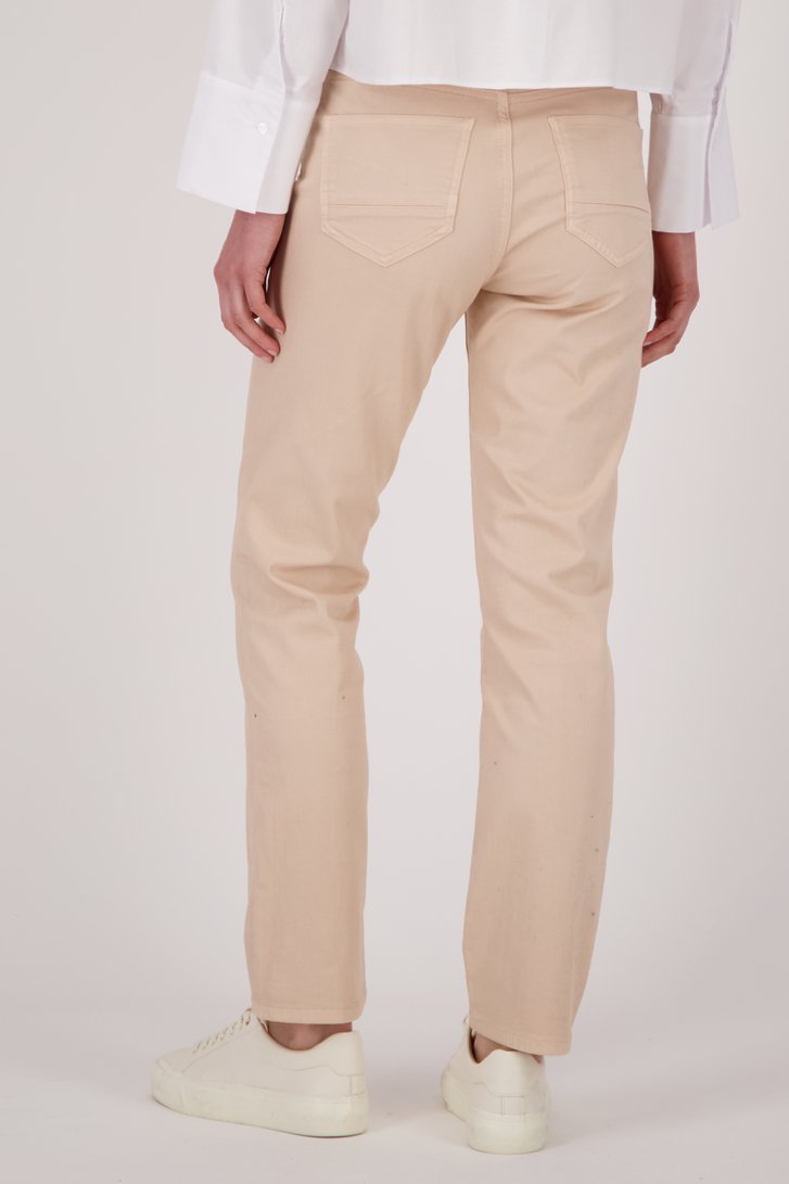 Jean beige - Tammy - Straight fit de Liberty Island Denim pour Femmes