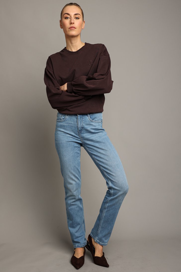 Photo supplémentaire 3 de Jean bleu clair - Tammy - Straight fit - L32 de Liberty Island Denim pour Femmes