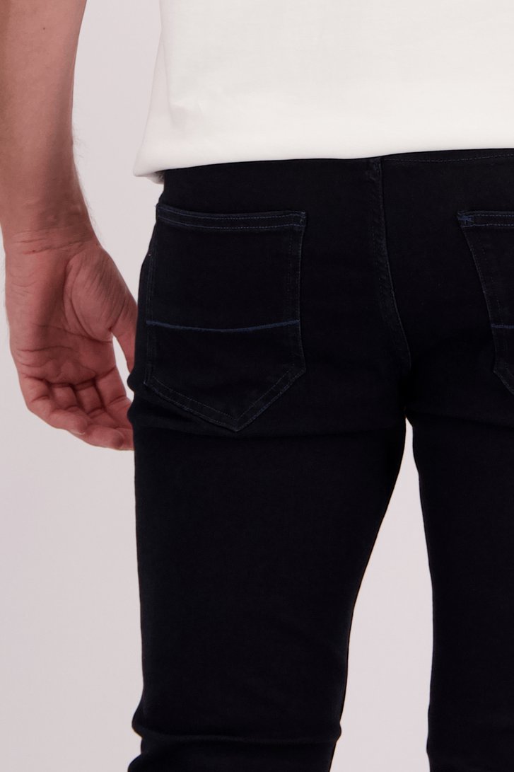 Détail de Jean bleu foncé - Lars - Slim fit - L32 de Liberty Island Denim pour Hommes