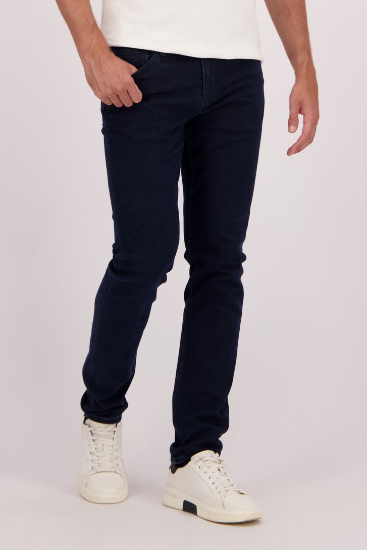 Le devant de Jean bleu foncé – Lars – Slim fit – L34 de Liberty Island Denim pour Hommes